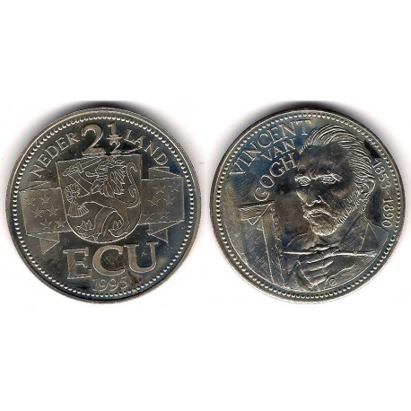 Países Bajos. 1995. 2½ Ecu (SC)