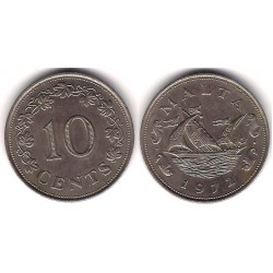 (11) Malta. 1972. 10 Cents (MBC+)