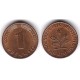 (105) Alemania. 1970(D). 1 Pfennig (EBC)