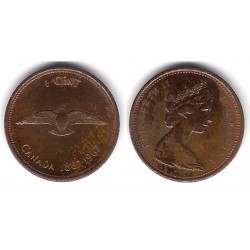 (65) Canadá. 1967. 1 Cent (SC)