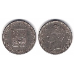 (Y74) Venezuela. 1965. 50 Céntimos (MBC)