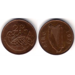 (21) Irlanda. 1971. 2 Pence (BC)