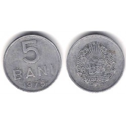(92a) Rumania. 1975. 5 Bani (MBC-)