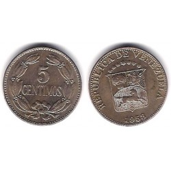 (Y38.1) Venezuela. 1958. 5 Centimos (MBC+)