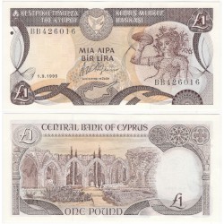 (53d) Chipre. 1995. 1 Liri (SC)