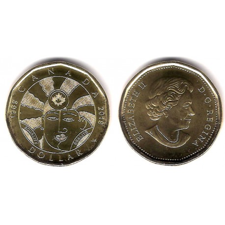 Canadá. 2019. 1 Dollar (SC)