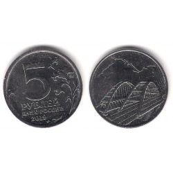 Rusia. 2019. 5 Roubles (SC)