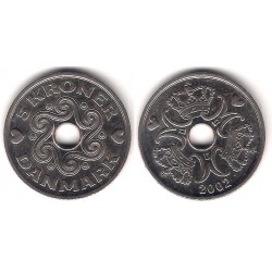 (869.2) Dinamarca. 2002. 5 Kroner (EBC)