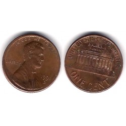 (201) Estados Unidos de América. 1991(D). 1 Cent (MBC)