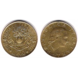 (164) Italia. 1994. 200 Lira (EBC)
