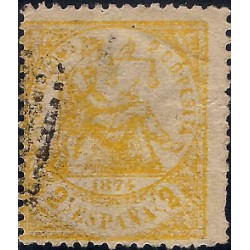 (143) 1874. 2 Céntimos. Alegoría de la Justicia (Usado)