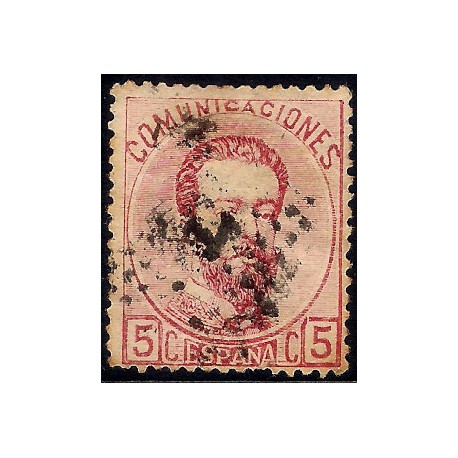 (118) 1873. 5 Céntimos. Amadeo I (Usado)