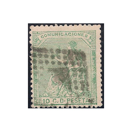 (133) 1873. 10 Céntimos. Alegoría de España (Usado)