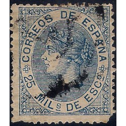 (97) 1868. 25 Mils. de Esc. Isabel II (Usado)