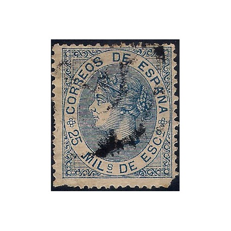 (97) 1868. 25 Mils. de Esc. Isabel II (Usado)