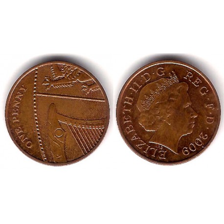 (1107) Gran Bretaña. 2009. 1 Penny (MBC)