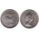 (52) Sudáfrica. 1958. 5 Shillings (SC) (Plata)