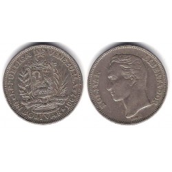 (Y42) Venezuela. 1967. 1 Bolivar (MBC-)