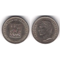 (Y40) Venezuela. 1965. 25 Céntimos (MBC)
