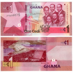 (37h) Ghana. 2019. 1 Cedi (SC)