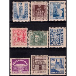 (961 a 969) 1943-44. Serie Completa. Año Santo Compostelano (Nuevo / Usado)