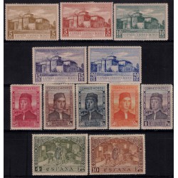 (547 a 558) 1930. Serie Completa. Descubrimiento de América (Nuevo, con marca de fijasellos)