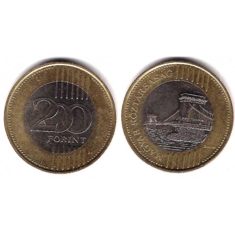(826) Hungria. 2009. 200 Forint (MBC)