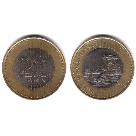 (826) Hungria. 2009. 200 Forint (MBC-)