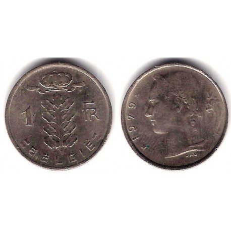 (143.1) Bélgica. 1979. 1 Franc (MBC)