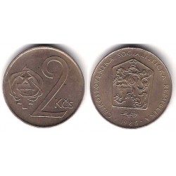 (75) Checoslovaquia. 1985. 2 Koruny (MBC)
