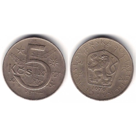 (60) Checoslovaquia. 1979. 5 Korun (MBC)