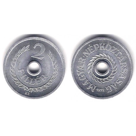 (546) Hungria. 1972. 2 Filler (SC)