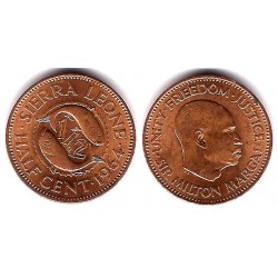 (16) Sierra Leona. 1964. ½ Cent (MBC)