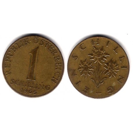 (2886) Austria. 1965. 1 Schilling (BC)