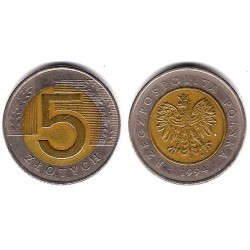 (284) Polonia. 1994. 5 Zlotych (BC)