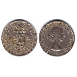 (904) Gran Bretaña. 1953. 1 Shilling (BC)