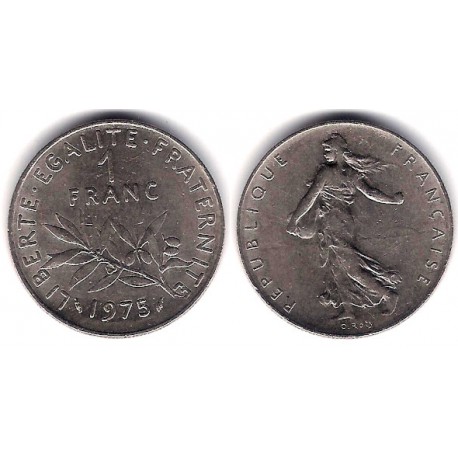 (925.1) Francia. 1975. 1 Franc (MBC)