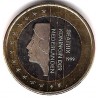 Países Bajos. 1999. 1 Euro (SC)