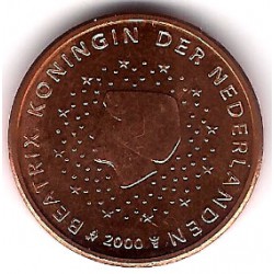 Países Bajos. 2000. 2 Céntimos (SC)