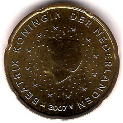 Países Bajos. 2007. 20 Céntimos (SC)