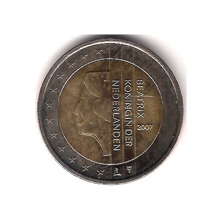 Países Bajos. 2007. 2 Euro (SC)