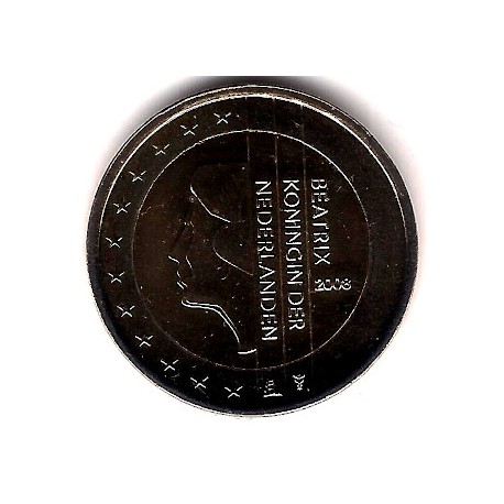 Países Bajos. 2008. 2 Euro (SC)