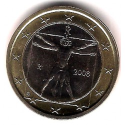 Italia. 2008. 1 Euro (SC)