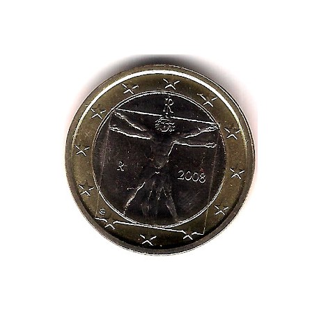 Italia. 2008. 1 Euro (SC)