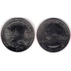 Estados Unidos de América. 2019(P). Quarter Dollar (SC) River of No Return