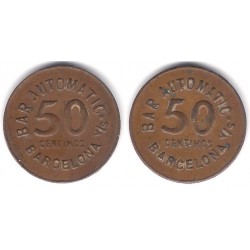 Bar Automàtic. 50 Céntimos (MBC+)