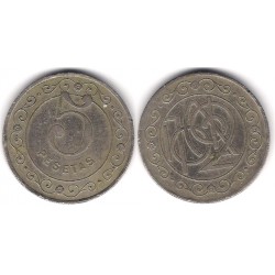 Ficha de Casino. 5 Pesetas (MBC)