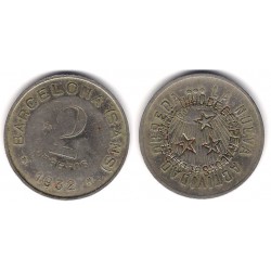 Cooperativa La Nueva Actividad Obrera. 1932. 2 Pesetas (BC)