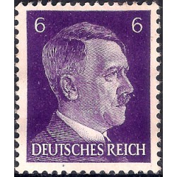 (510) Imperio Alemán (III Reich). 1941-44. 6 Pfennig (Nuevo, con marca de fijasellos)