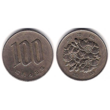 (Y82) Japón. 1968(43). 100 Yen (MBC)